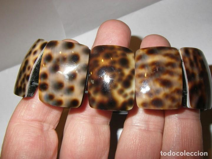 Joyeria: Bonita pulsera de concha, el&aacute;stica. - Foto 2