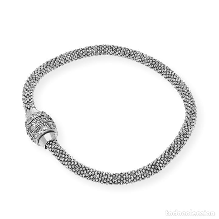 Joyeria: Brazalete en Plata de Ley 925 con Circonitas - Foto 1
