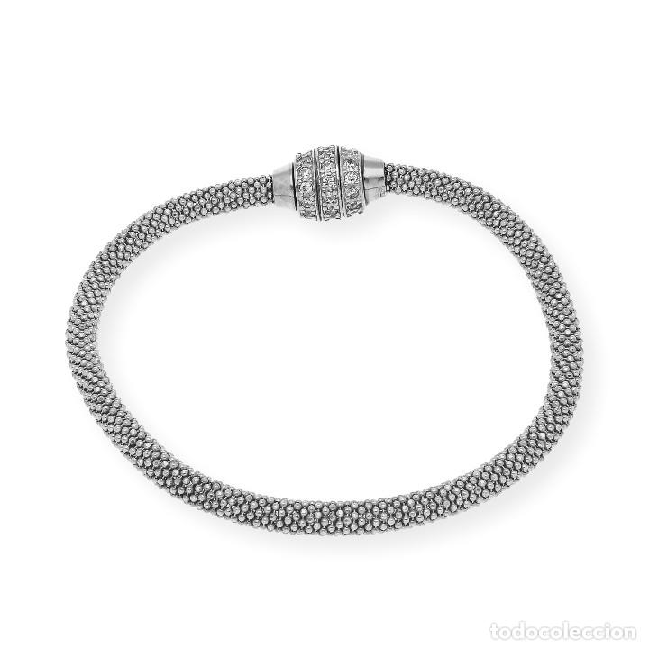 Joyeria: Brazalete en Plata de Ley 925 con Circonitas - Foto 2