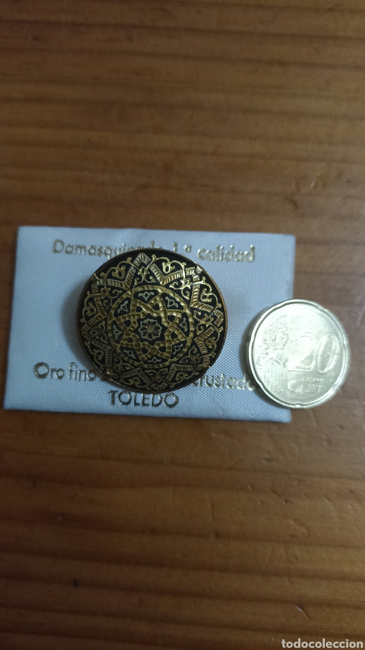 Joyeria: Broche damasquinado - Foto 1