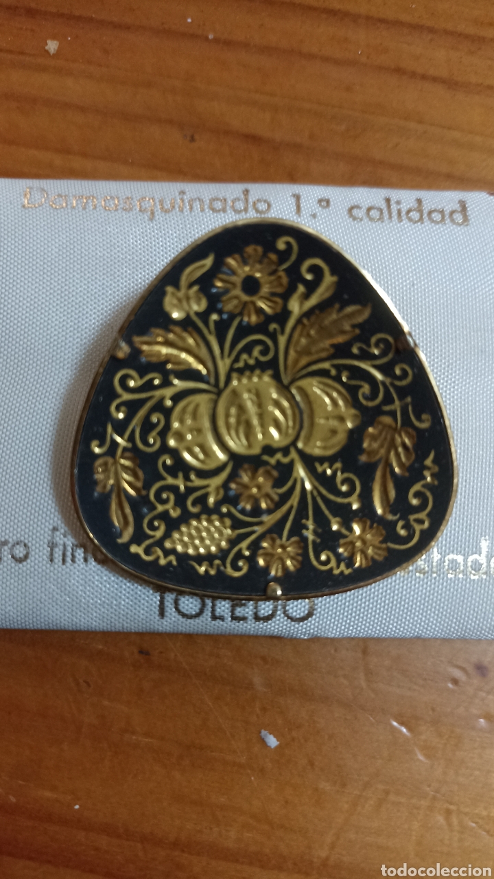 Joyeria: Broche damasquinado - Foto 2