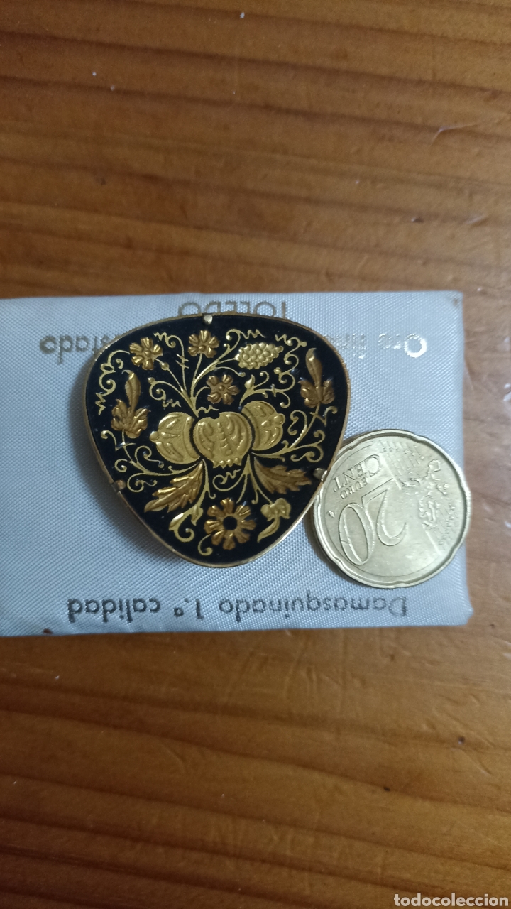 Joyeria: Broche damasquinado - Foto 1