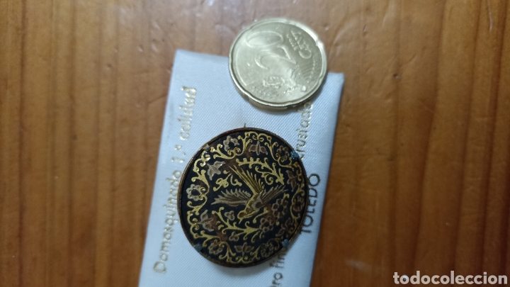 Joyeria: Broche damasquinado - Foto 1