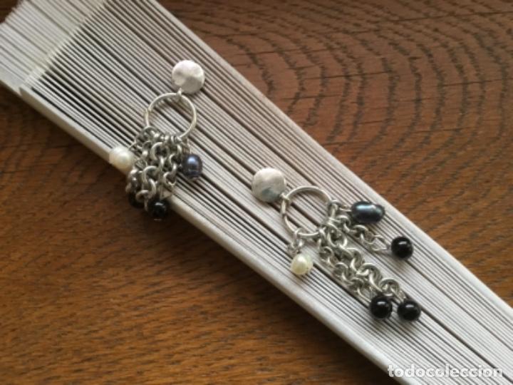 Joyeria: PENDIENTES CON PERLAS DE R&Iacute;O. CIERRE DE PRESI&Oacute;N - Foto 2