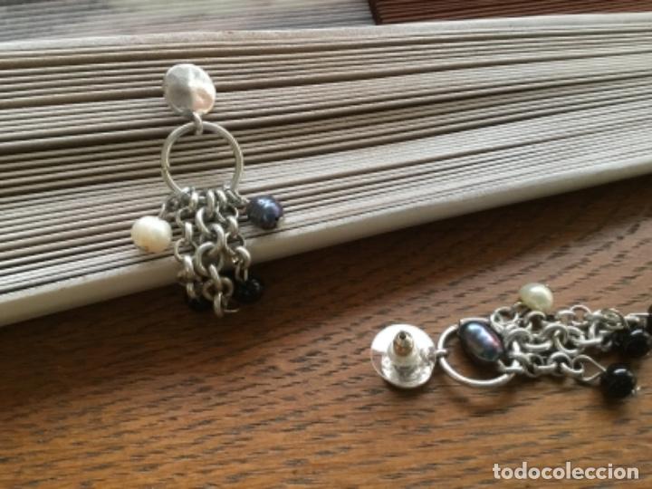 Joyeria: PENDIENTES CON PERLAS DE R&Iacute;O. CIERRE DE PRESI&Oacute;N - Foto 3