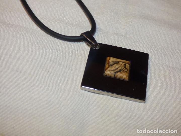 Joyeria: Colgante acero,y,Murano. - Foto 1