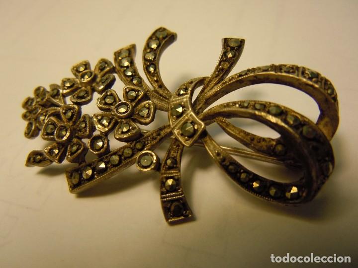 Joyeria: BROCHE PLATA Y MARQUESITAS - Foto 1