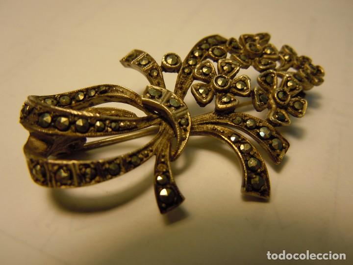 Joyeria: BROCHE PLATA Y MARQUESITAS - Foto 2