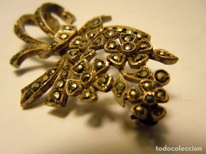 Joyeria: BROCHE PLATA Y MARQUESITAS - Foto 4