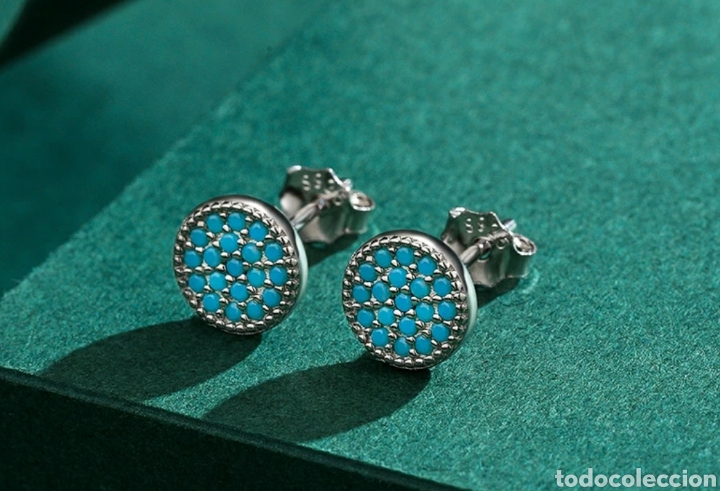Joyeria: Pendientes de Plata y Turquesa ENV&Iacute;O GRATIS!! - Foto 1