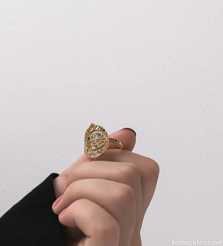 Joyeria: Anillo Chapado en oro ENV&Iacute;O GRATIS!! - Foto 2