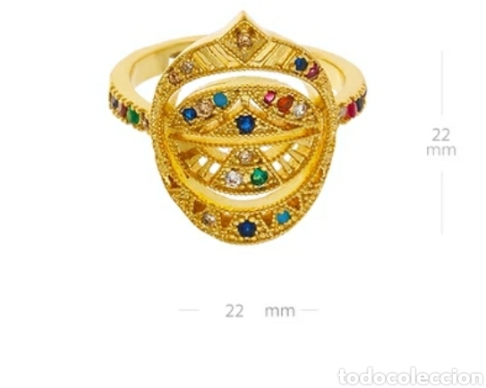 Joyeria: Anillo Chapado en oro ENV&Iacute;O GRATIS!! - Foto 6