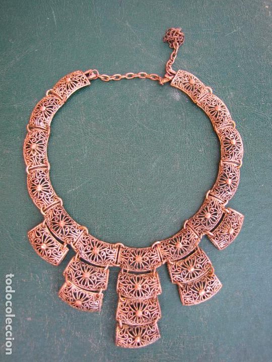 Joyeria: 24.- Collar gargantilla tipo etrusco - Foto 1