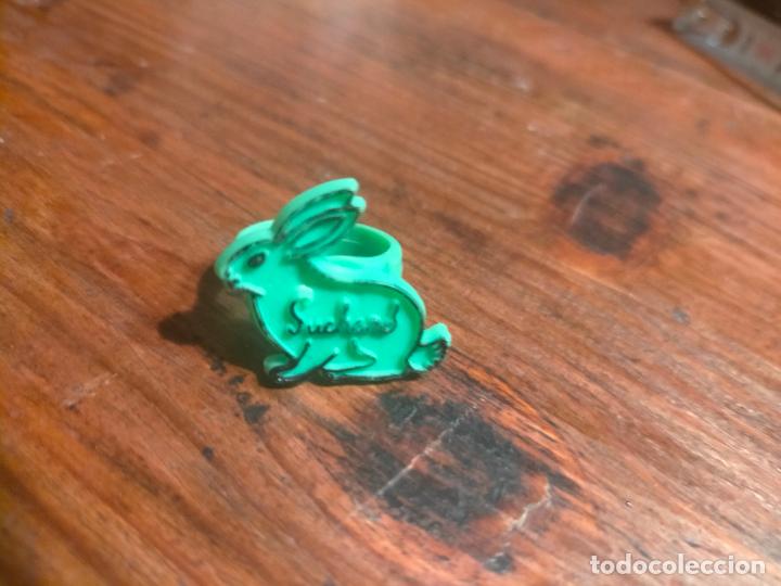 Joyeria: Anillo verde original Suchard chocolates a&ntilde;os 60 - Foto 3