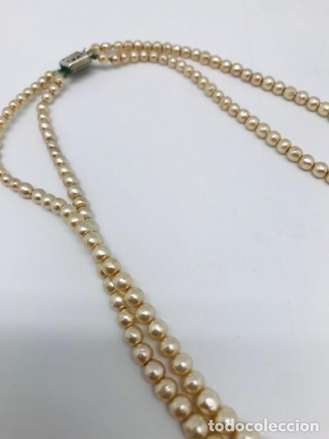 Joyeria: Bonito collar de perlas vintage a&ntilde;os 60 - Foto 4