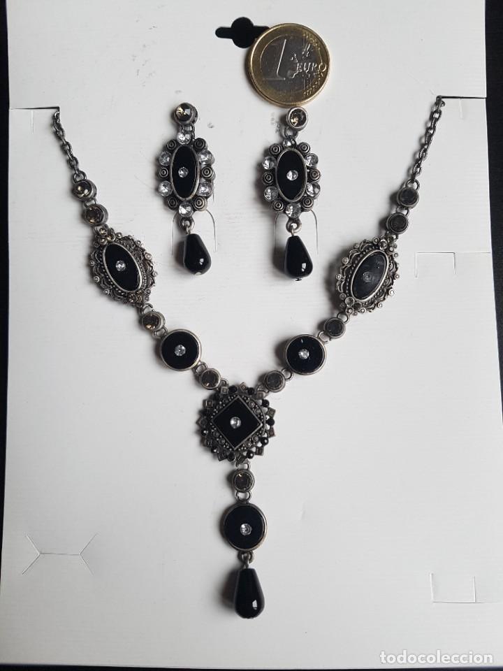 Joyeria: Conjunto collar con pendientes - Foto 1