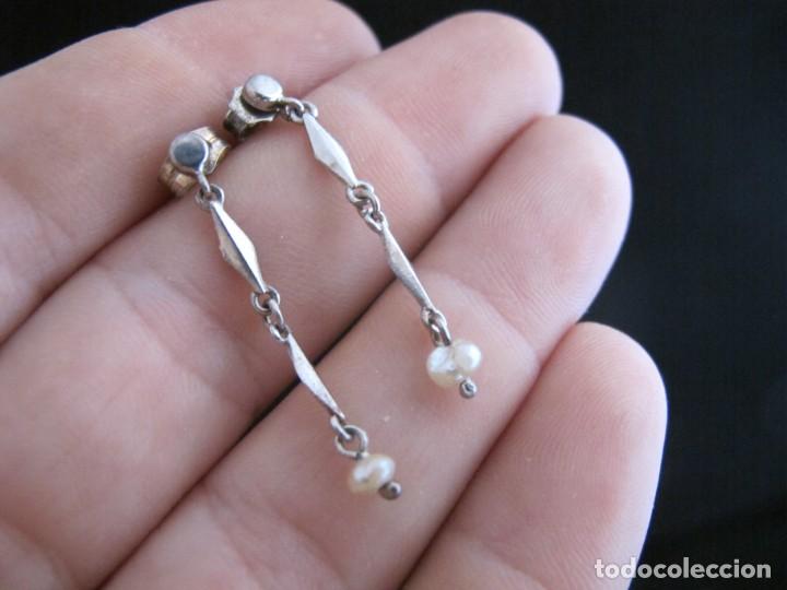 Joyeria: Delicados pendientes de plata con perlita - Foto 5