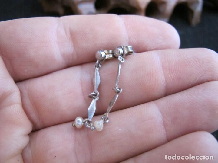 Joyeria: Delicados pendientes de plata con perlita - Foto 6