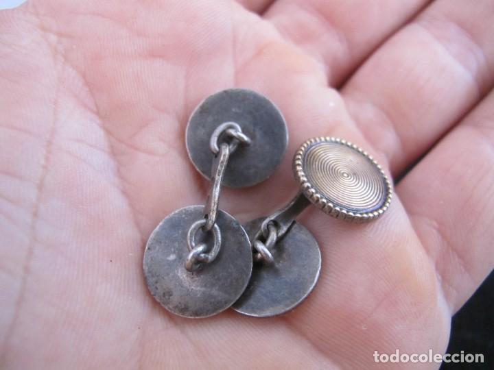 Joyeria: Gemelos plata contraste estrella - Foto 4