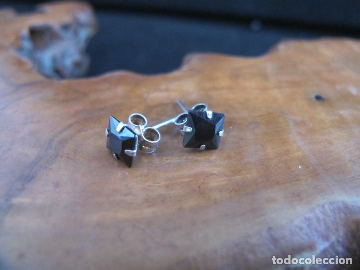 Joyeria: Pendientes de plata con cristalito - Foto 2