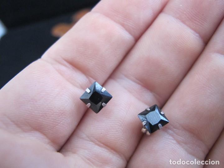 Joyeria: Pendientes de plata con cristalito - Foto 4