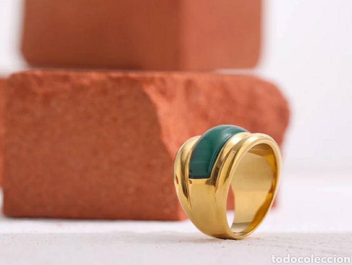 Joyeria: Anillo de Acero inoxidable y &Oacute;palo ENV&Iacute;O GRATIS!! - Foto 5