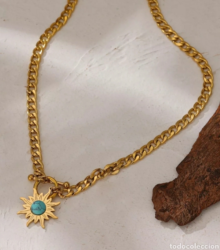 Joyeria: Collar de Acero inoxidable y piedra ENV&Iacute;O GRATIS!! - Foto 4