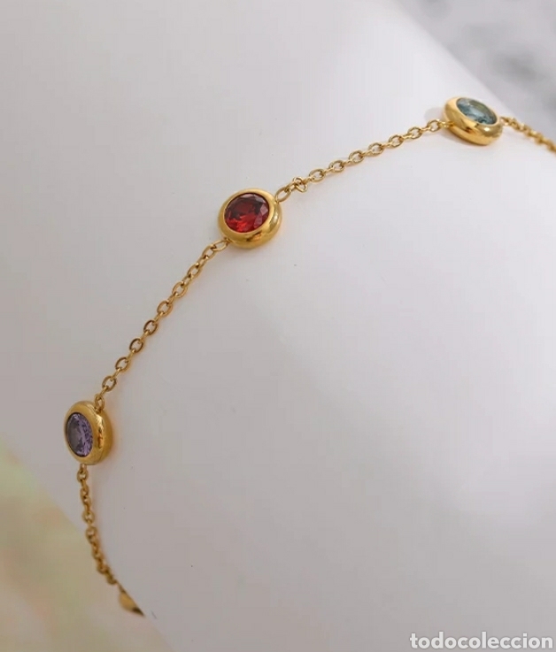 Joyeria: Pulsera de Acero inoxidable y Circonitas ENV&Iacute;O GRATIS!! - Foto 2
