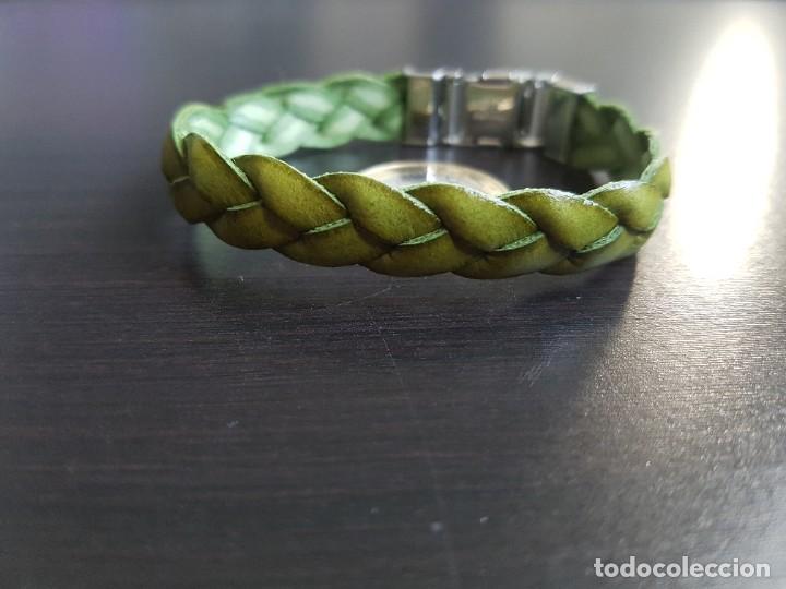 Joyeria: Pulsera infantil de cuero verde - Foto 2