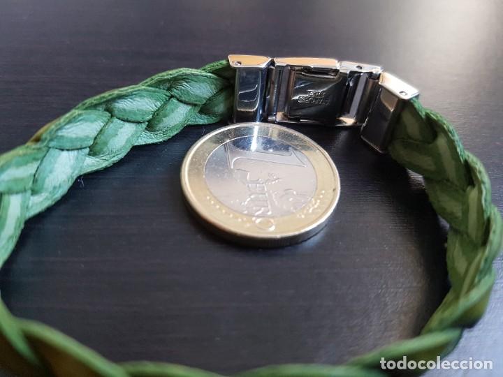 Joyeria: Pulsera infantil de cuero verde - Foto 5