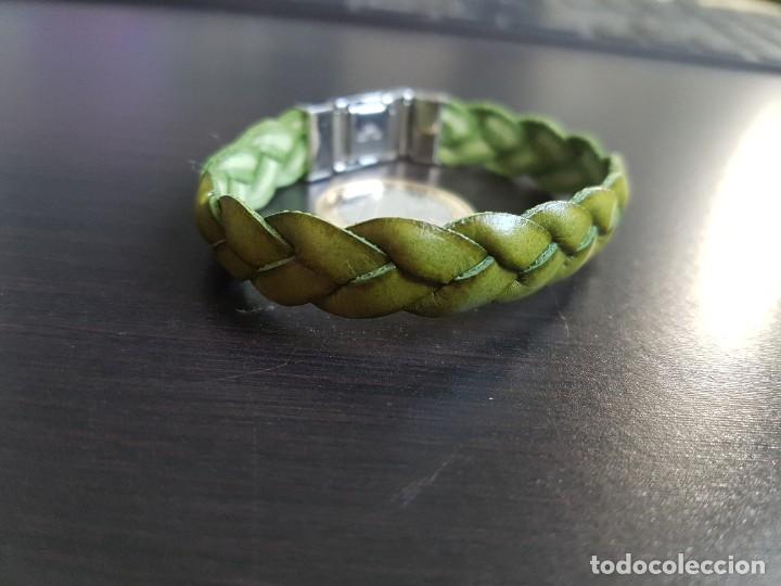 Joyeria: Pulsera infantil de cuero verde - Foto 6