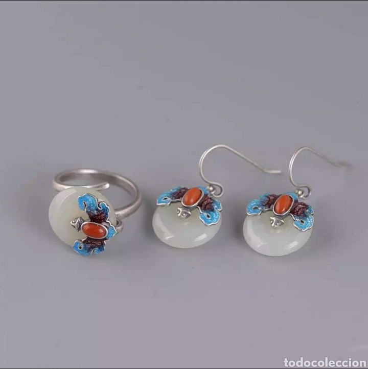 Joyeria: Conjunto de Plata y Jade ENV&Iacute;O GRATIS!! - Foto 2