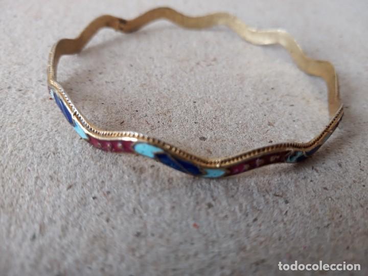 Joyeria: PULSERA DE BRONCE Y ESMALTES - Foto 2