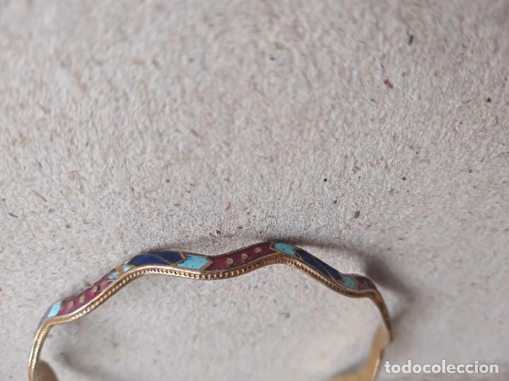 Joyeria: PULSERA DE BRONCE Y ESMALTES - Foto 4