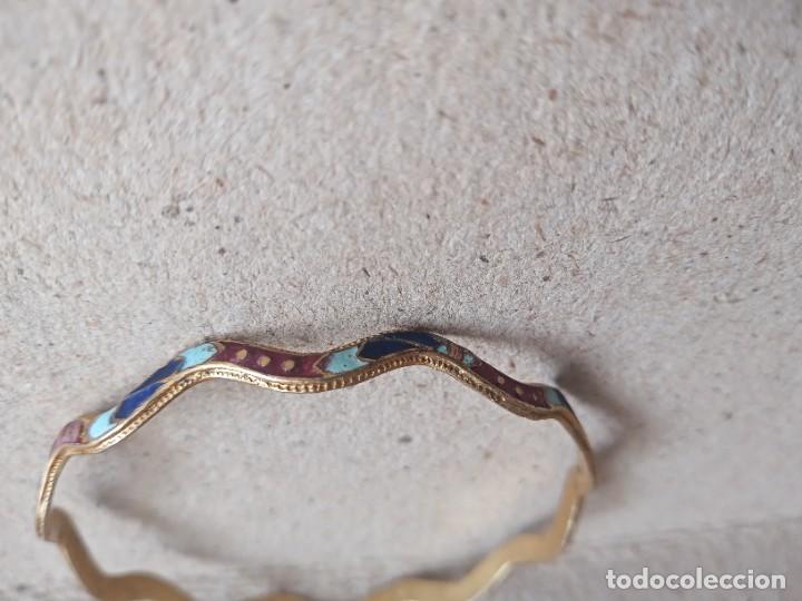 Joyeria: PULSERA DE BRONCE Y ESMALTES - Foto 6