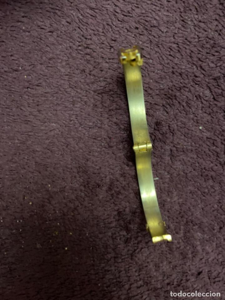 Joyeria: Pulsera piel de serpiente marron con logo Chanel - Foto 4