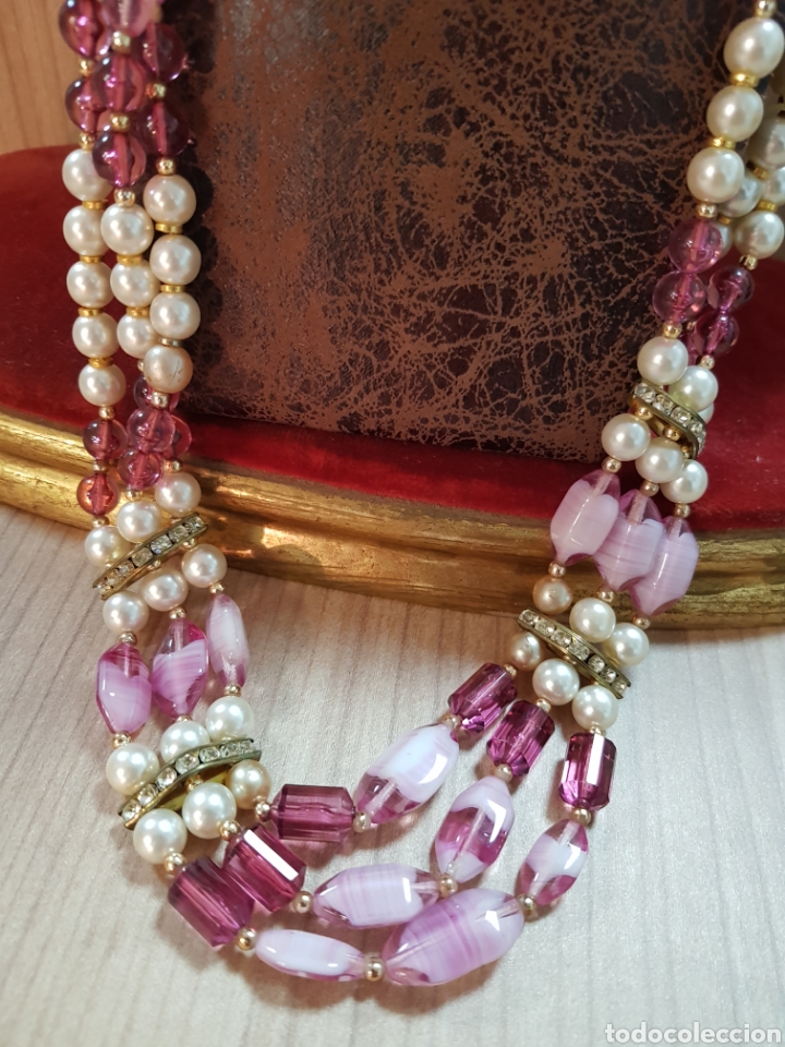 Joyeria: FANTASTICO Y ELEGANTE COLLAR 3 VUELTAS. 58 CM - Foto 3