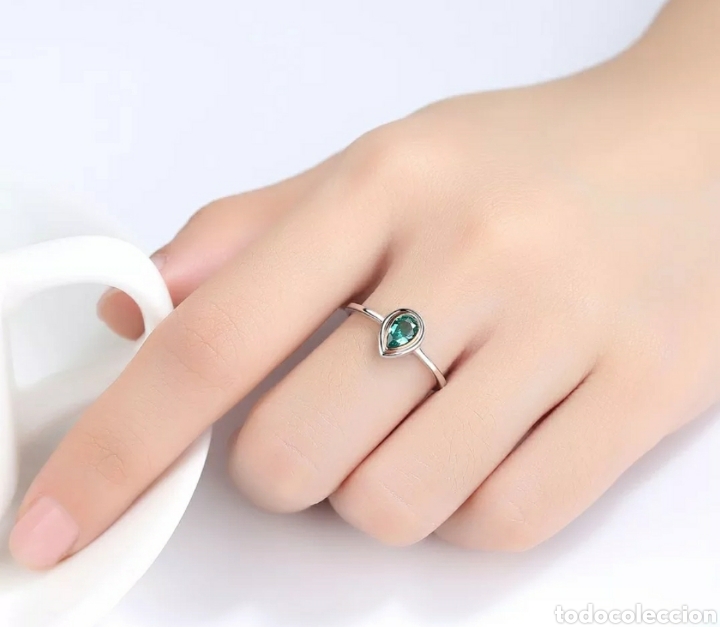 Joyeria: Anillo de Plata y Topacio ENV&Iacute;O GRATIS!! - Foto 5