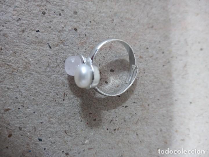 Joyeria: COLLAR Y ANILLO DE METAL Y PIEDRAS. M2. 47 - Foto 7