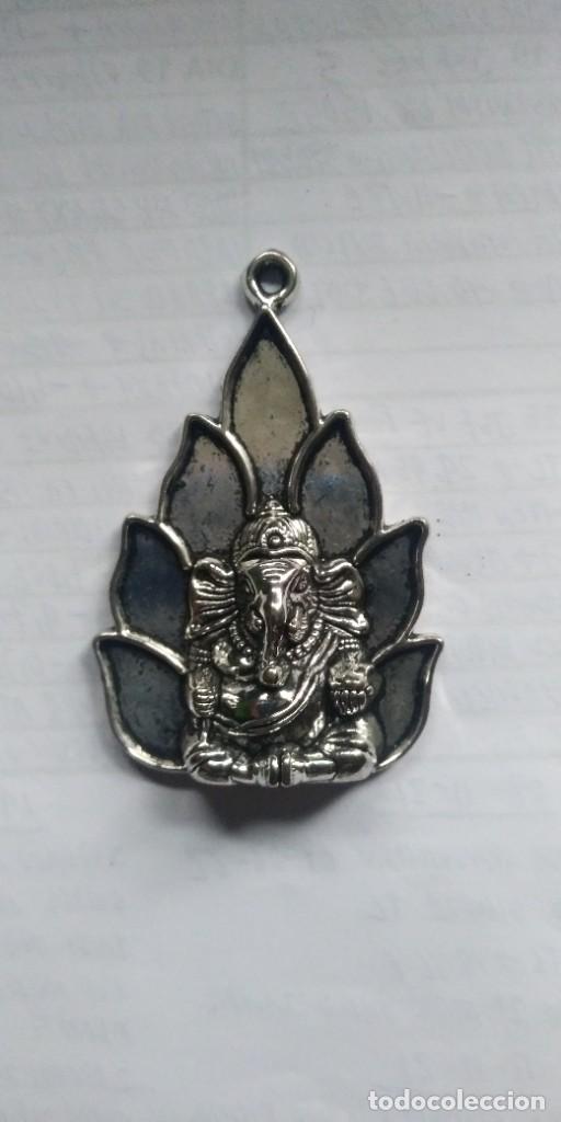 Joalharia: COLGANTE GANESHA EN METAL.