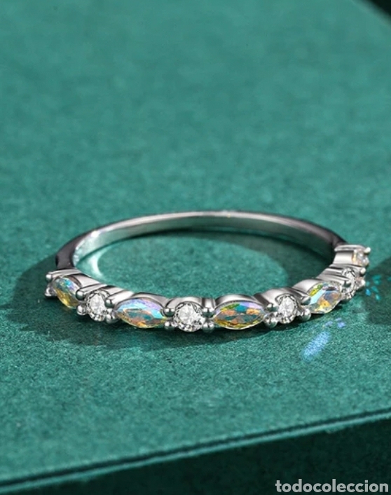 Joyeria: Anillo de Plata, Piedra Lunar y Cristal ENV&Iacute;O GRATIS!! - Foto 3