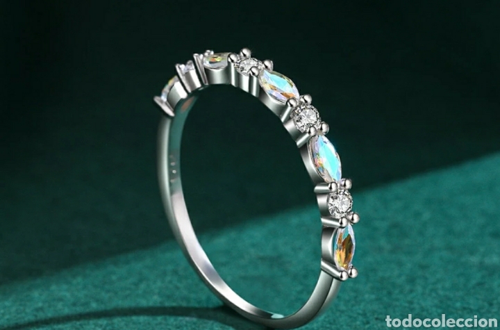 Joyeria: Anillo de Plata, Piedra Lunar y Cristal ENV&Iacute;O GRATIS!! - Foto 1