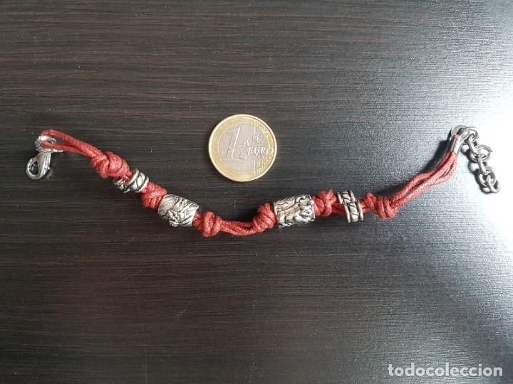 Joyeria: Pulsera de cuero --- Torico. --- - Foto 1