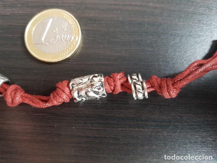 Joyeria: Pulsera de cuero --- Torico. --- - Foto 2