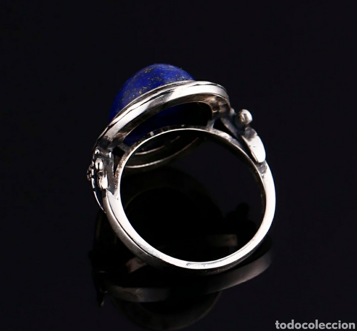 Joyeria: Anillo de Plata y Lapis Lazuli ENV&Iacute;O GRATIS!! - Foto 4