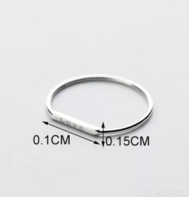 Joyeria: Anillo de Plata Love ENV&Iacute;O GRATIS!! - Foto 5