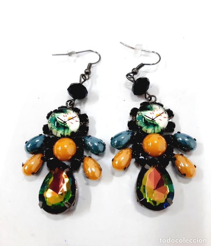 Joyeria: Pendientes hechos a mano con cristales(2.3) - Foto 2