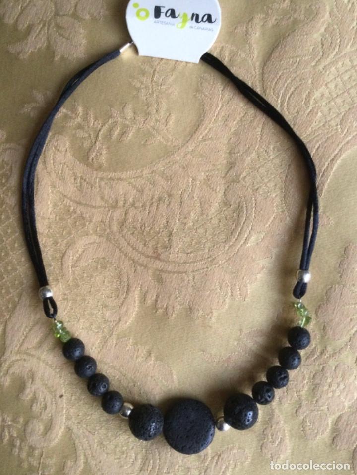 Joyeria: COLLAR GARGANTILLA LAVA VOLCANICA - Foto 2