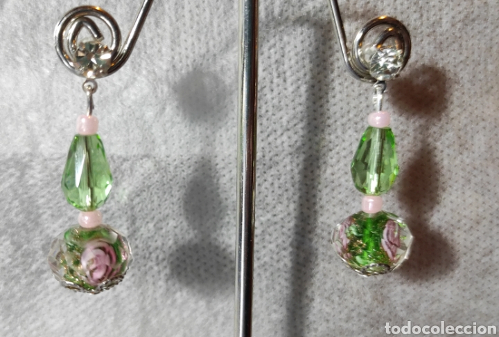 Joyeria: &iexcl;&iexcl;&iexcl;VENDIDOS&iexcl;&iexcl;&iexcl; Preciosos pendientes de cristal de Murano - Foto 1