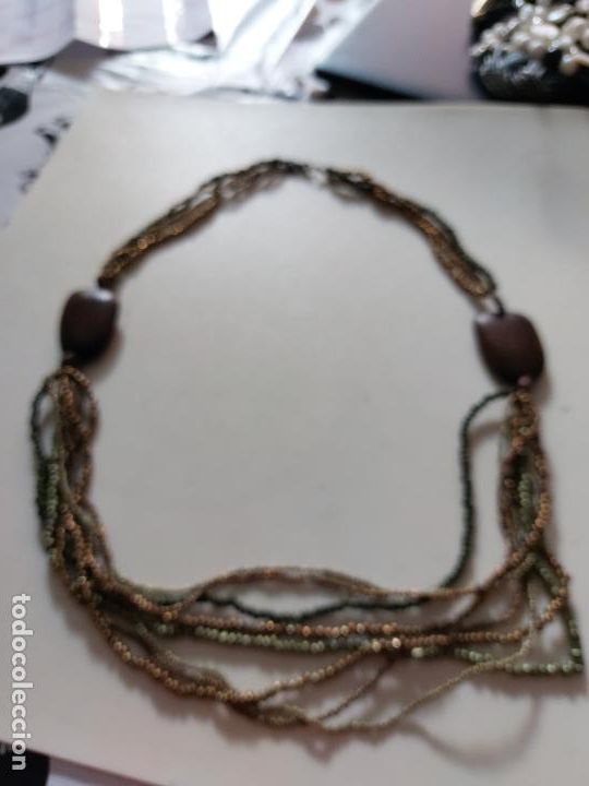 Joyeria: Collar bisuteria tonos marr&oacute;nes - Foto 1